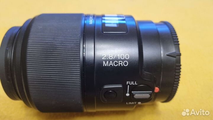 Объектив sony SAL 100 2.8 macro