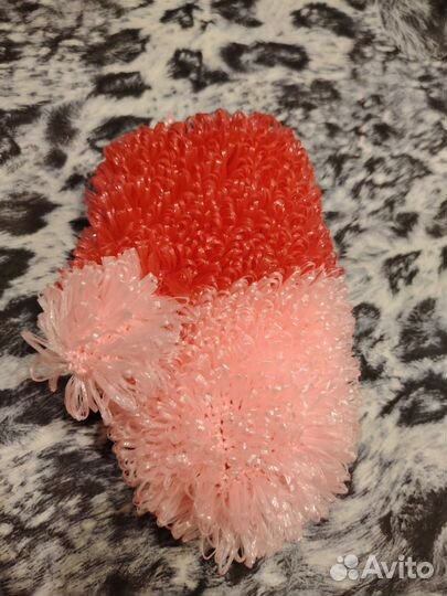 Мочалка ручной работы