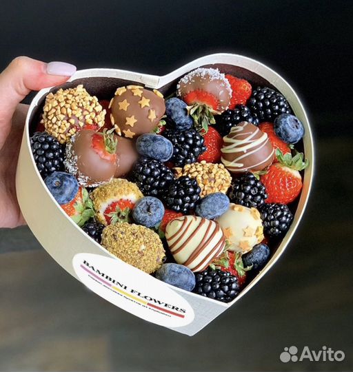 Цветочный бизнес-клубника в шоколаде