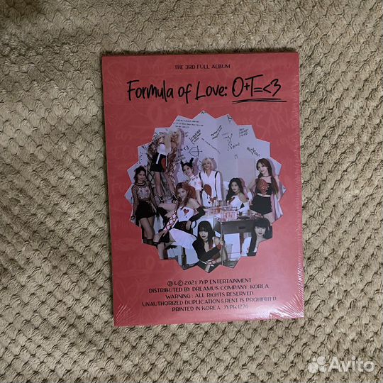 Альбом twice formula OF love