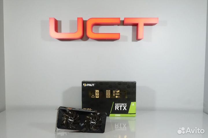 Видеокарта palit geforce RTX2060 super dual 8Гб