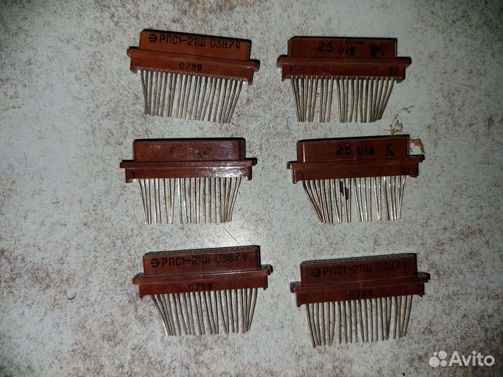 Рпс1-21Ш Разъемы