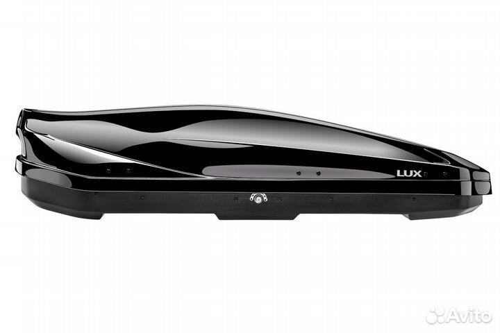 Бокс на крышу LUX Irbis 175 черный глянцевый 450л