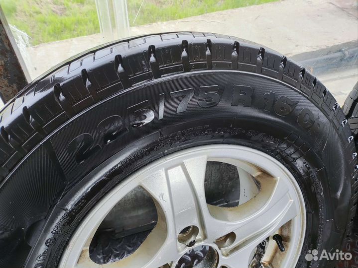 225/75/16C.в сборе для Пежо боксер