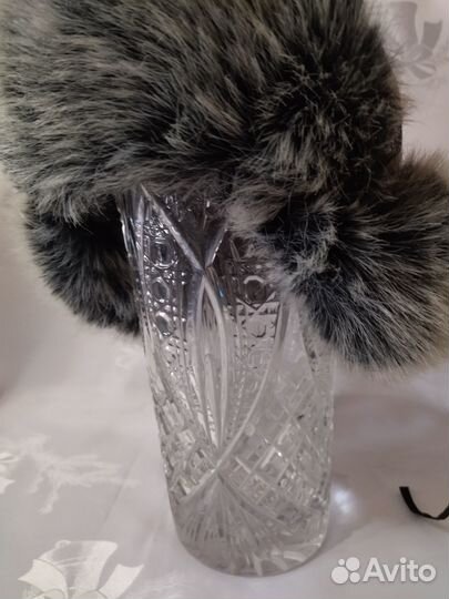 Зимняя меховая Шапка ушанка теплая на 6-10лет