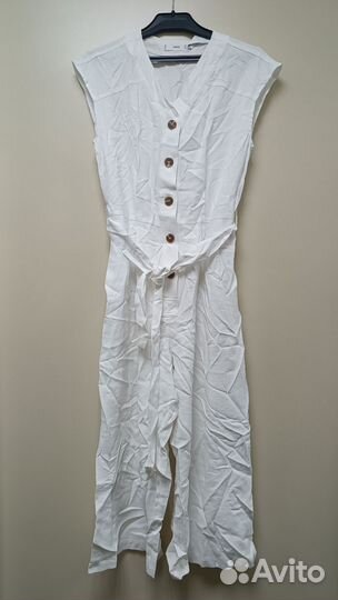Белый комбинезон mango 42 s