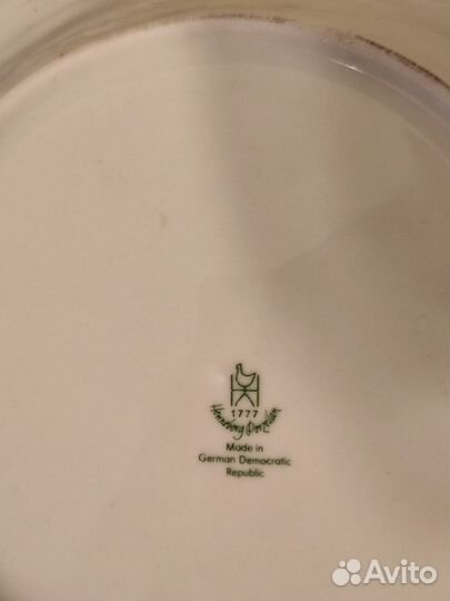 Чайный сервиз ГДР 1777 новый
