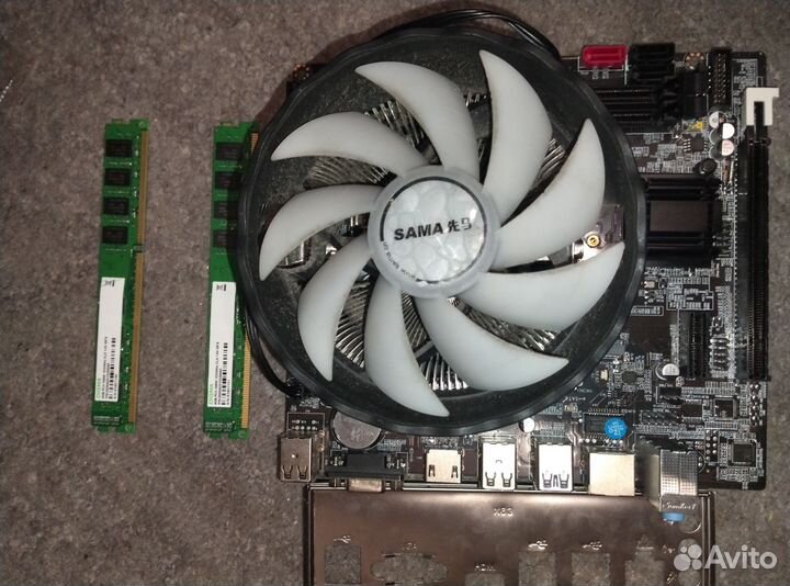 Материнская плата с процессором i5 3570