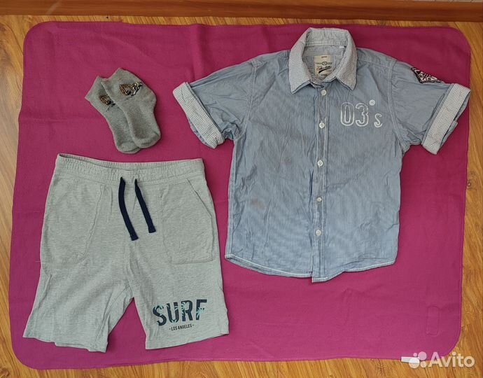 Вещи на мальчика 7-8 лет (122-128)