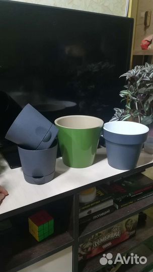 Горшки, кашпо, опоры для растений