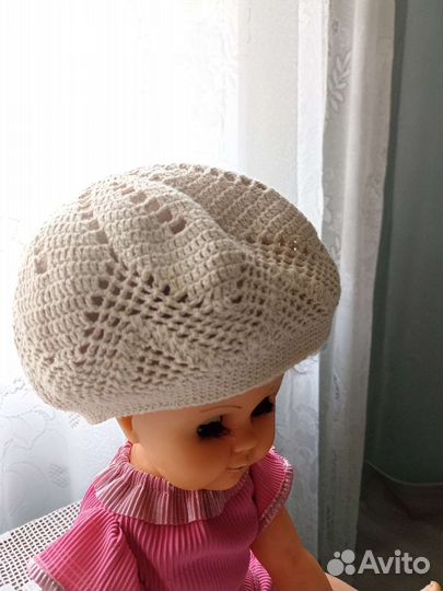 Берет женский летний