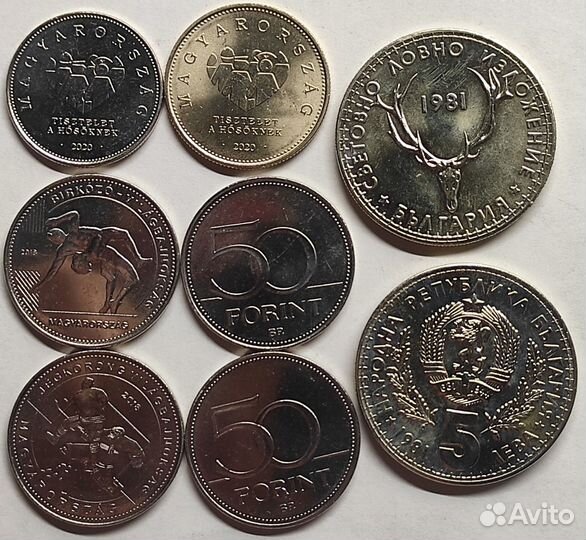 Монеты мира (иностранные монеты)