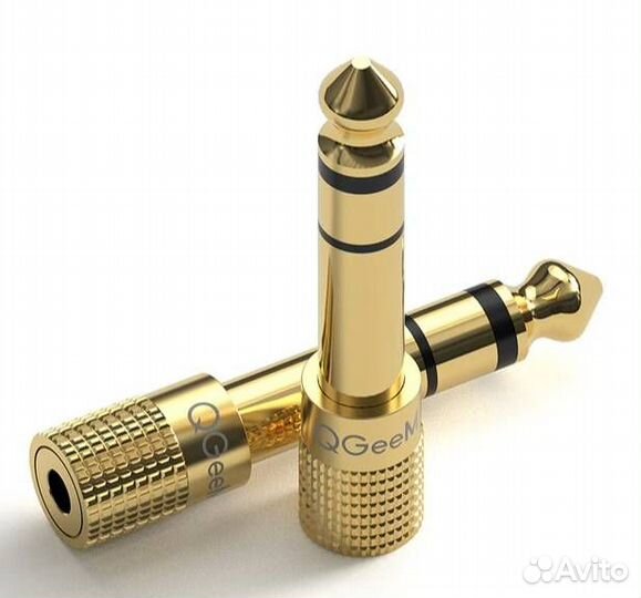 Переходник Jack 6.3-Jack 3.5 / RCA