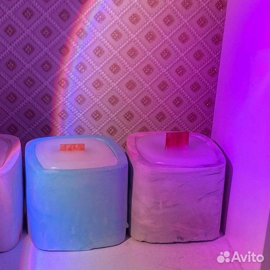 Ароматическая свеча ручной работы