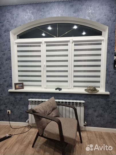 Рулонные шторы день ночь в Белгороде