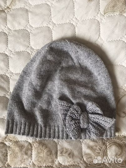 Две шапочки, два шарфа для девочки 5/6 лет