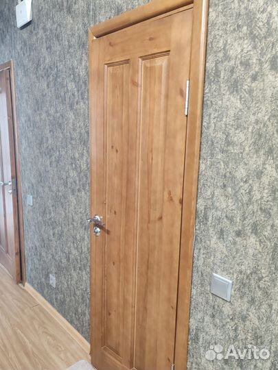 Межкомнатные двери бу 80 см деревянные