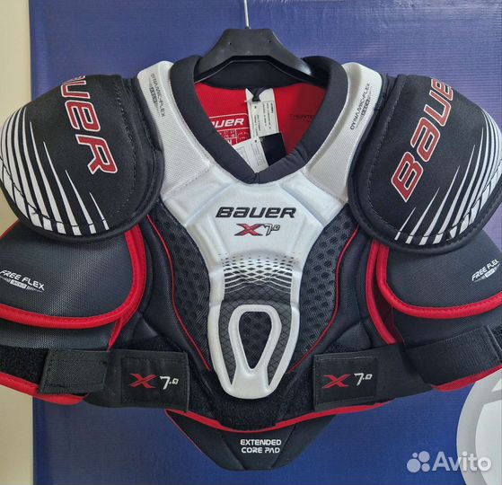 Нагрудник хоккейный Bauer Х7.0, SR M