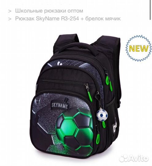 Рюкзак ранец школьный Новый 1-4 класс