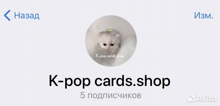 Карта Розе из Blackpink