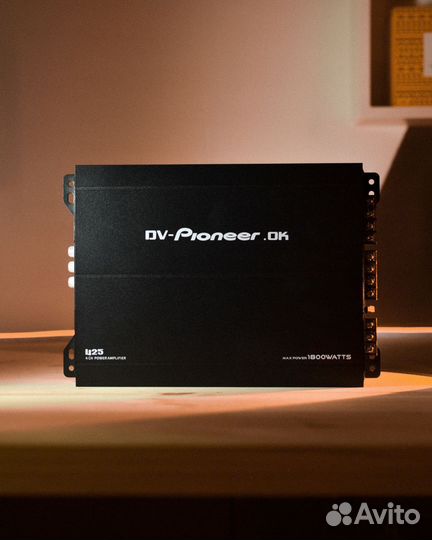 Усилитель 4х канальный pioneer 424 1800W