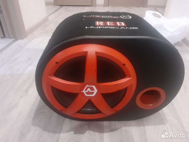 Сабвуфер активный Ural Hurricane Red 950W