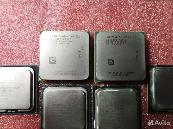 Процессоры AMD, intel