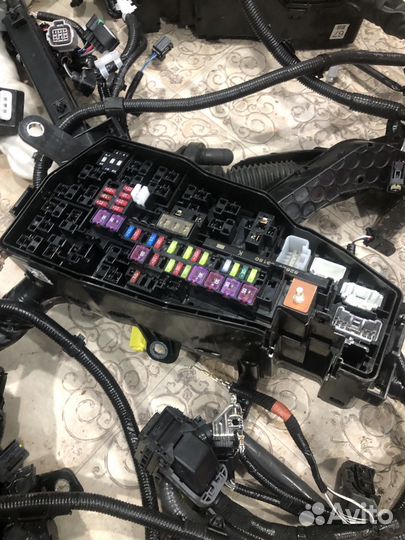 Подкапотная проводка камри 70 75