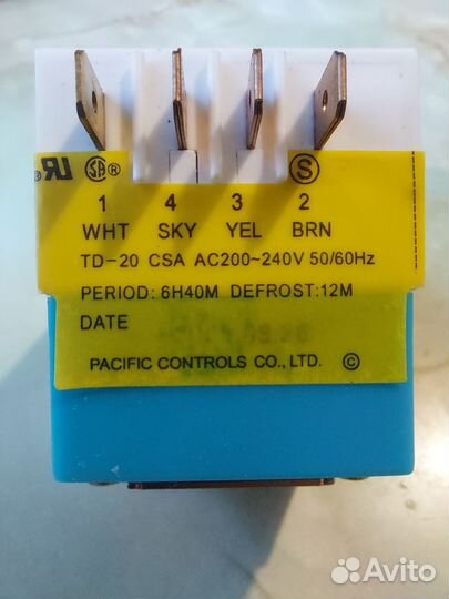 Таймер оттайки для холодильника