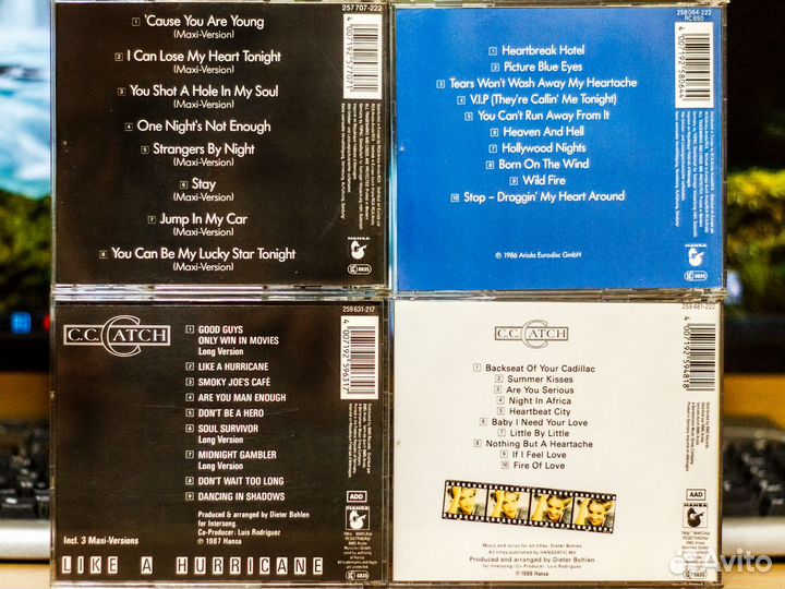 CD диски CC Catch (Си Си Кетч)