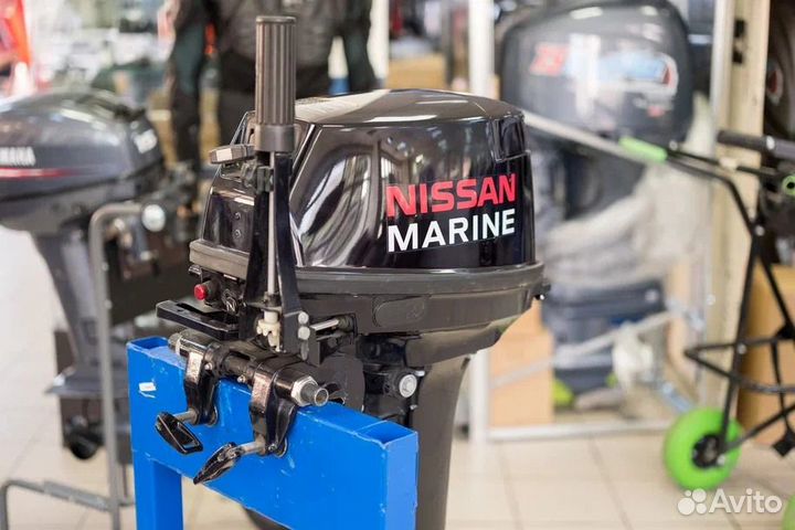 Лодочный мотор nissan marine NM 18 E2 S Б\у