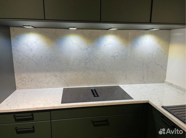 Столешница из искусственного камня (акрил, кварц)