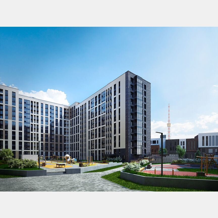 2-к. квартира, 69,5 м², 2/16 эт.