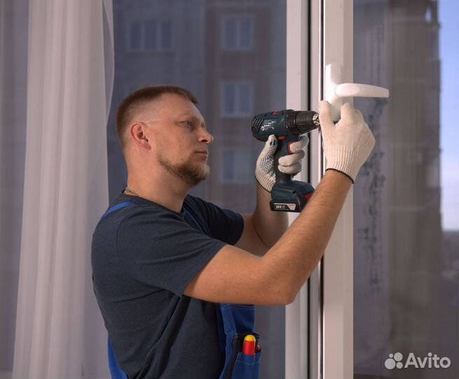 Ремонт пластиковых дверей, окон, балконных дверей