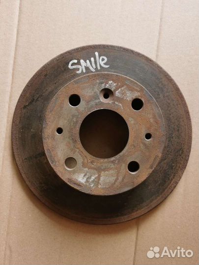 Тормозной диск Lifan smily передний