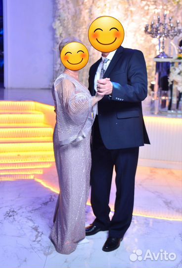 Вечернее платье в пол 48 размер