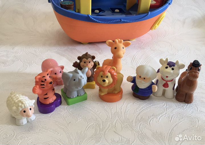 Игрушка развивающая Kiddieland Ноев ковчег