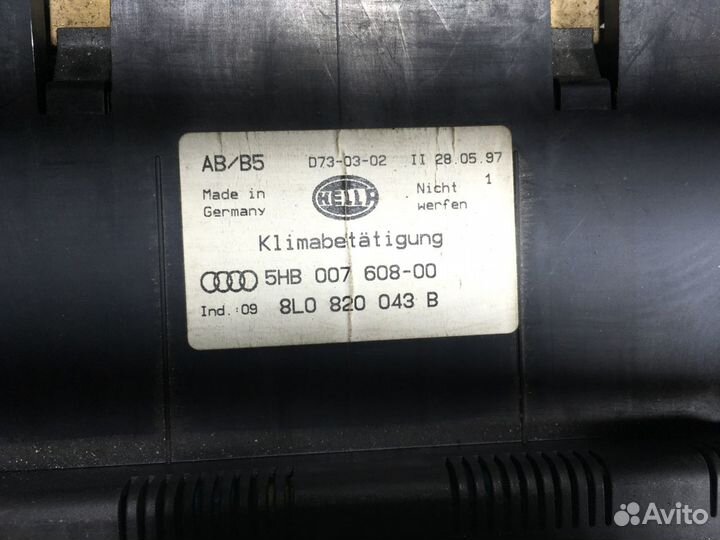 Климат-контроль Audi A4 B5