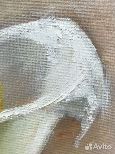 Картина маслом Калы