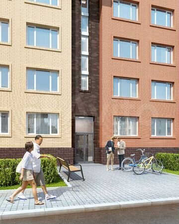 4-к. квартира, 74,6 м², 1/4 эт.