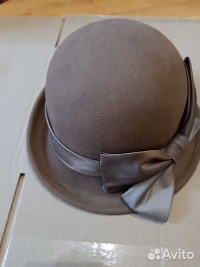 Шляпа фетровая женская