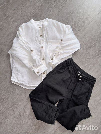 Рубашка и брюки zara 98-104