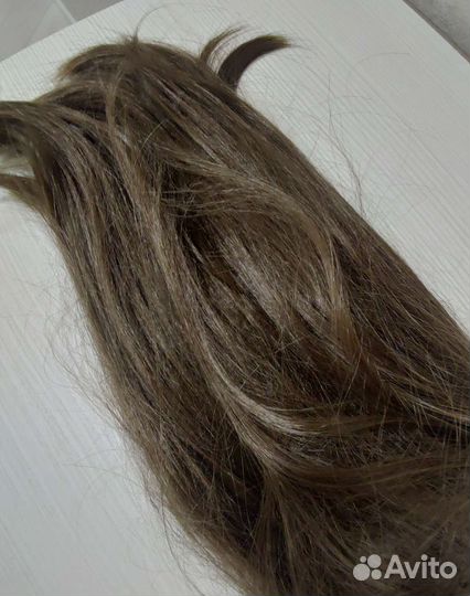 Шиньон хвост волосы