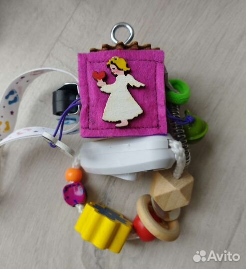 Бизикубик для малышей от 9 месяцев