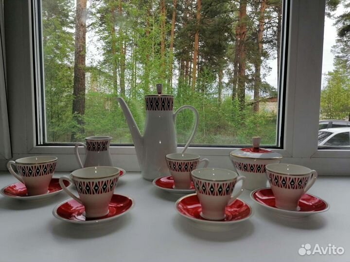 Кофейный сервиз гдр freiberger