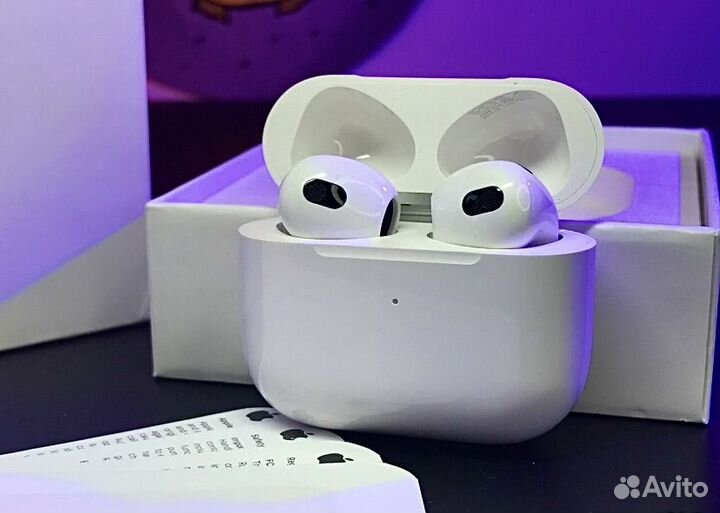 AirPods 3 (Гарантия 21д+доставка+чехол)