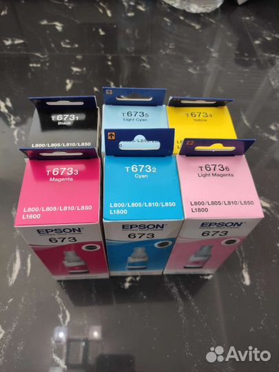 Чернила Epson L800