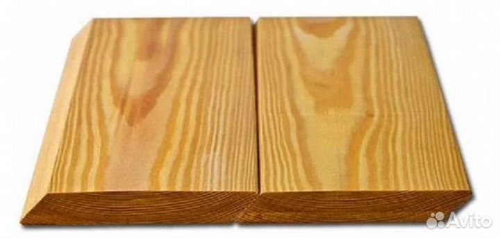 Планкен скошенный из лиственницы