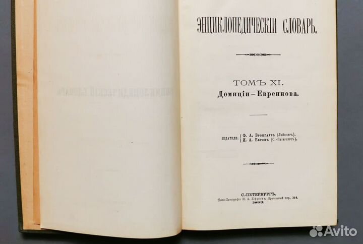 Брокгауз и Ефрон, 1890-е гг
