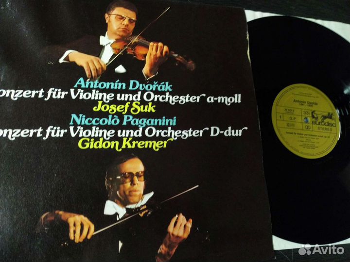 Паганини Дворжак Гидон Кремер винил Германия